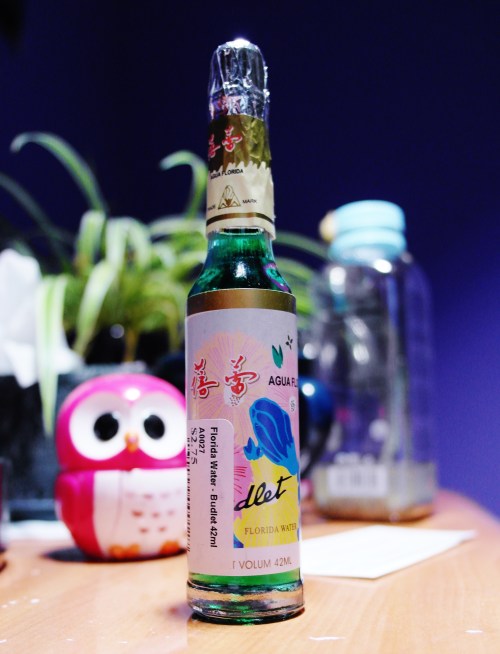 On my bedside table!